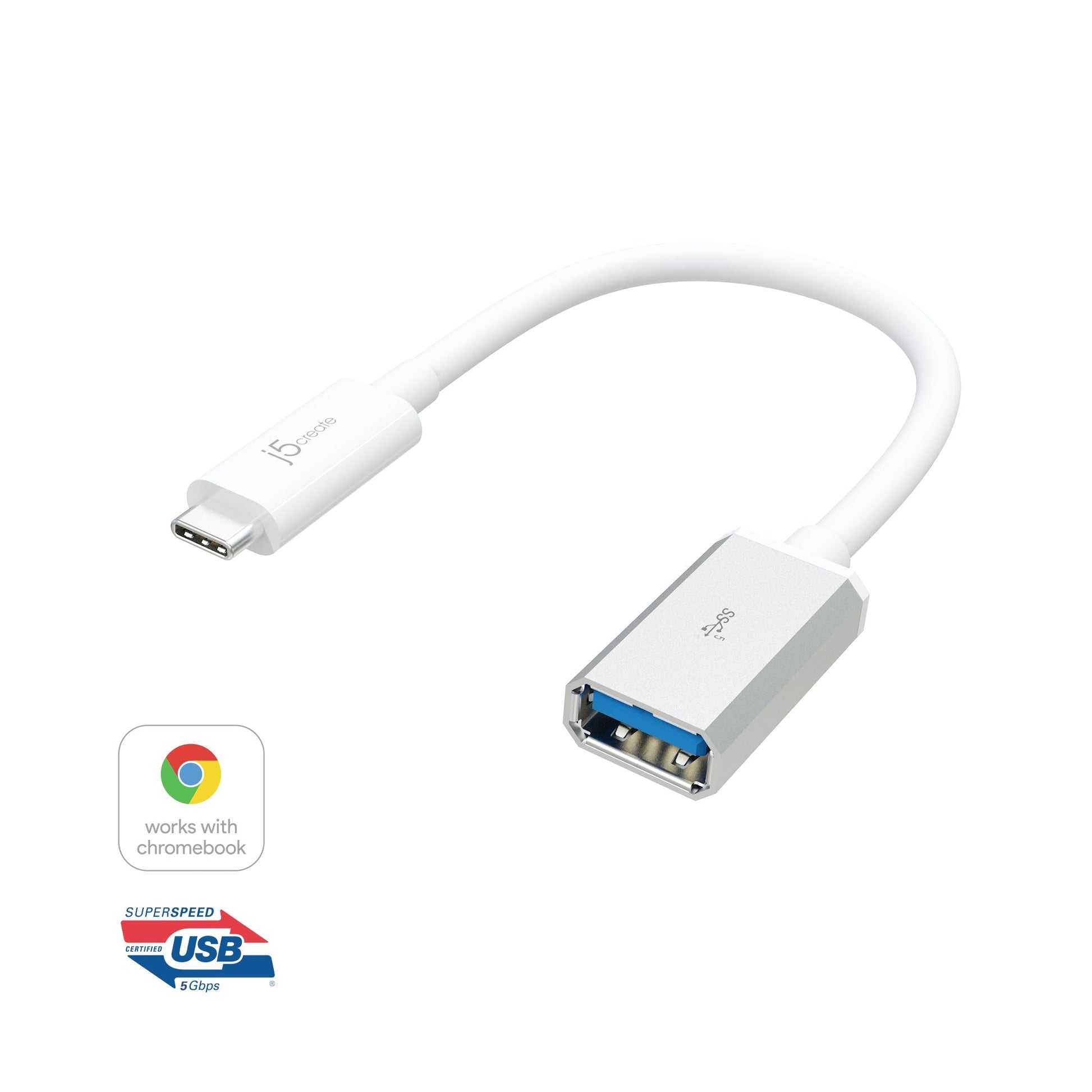 
j5create USB-C® 3.1 to Type-A Adapter (JUCX05)