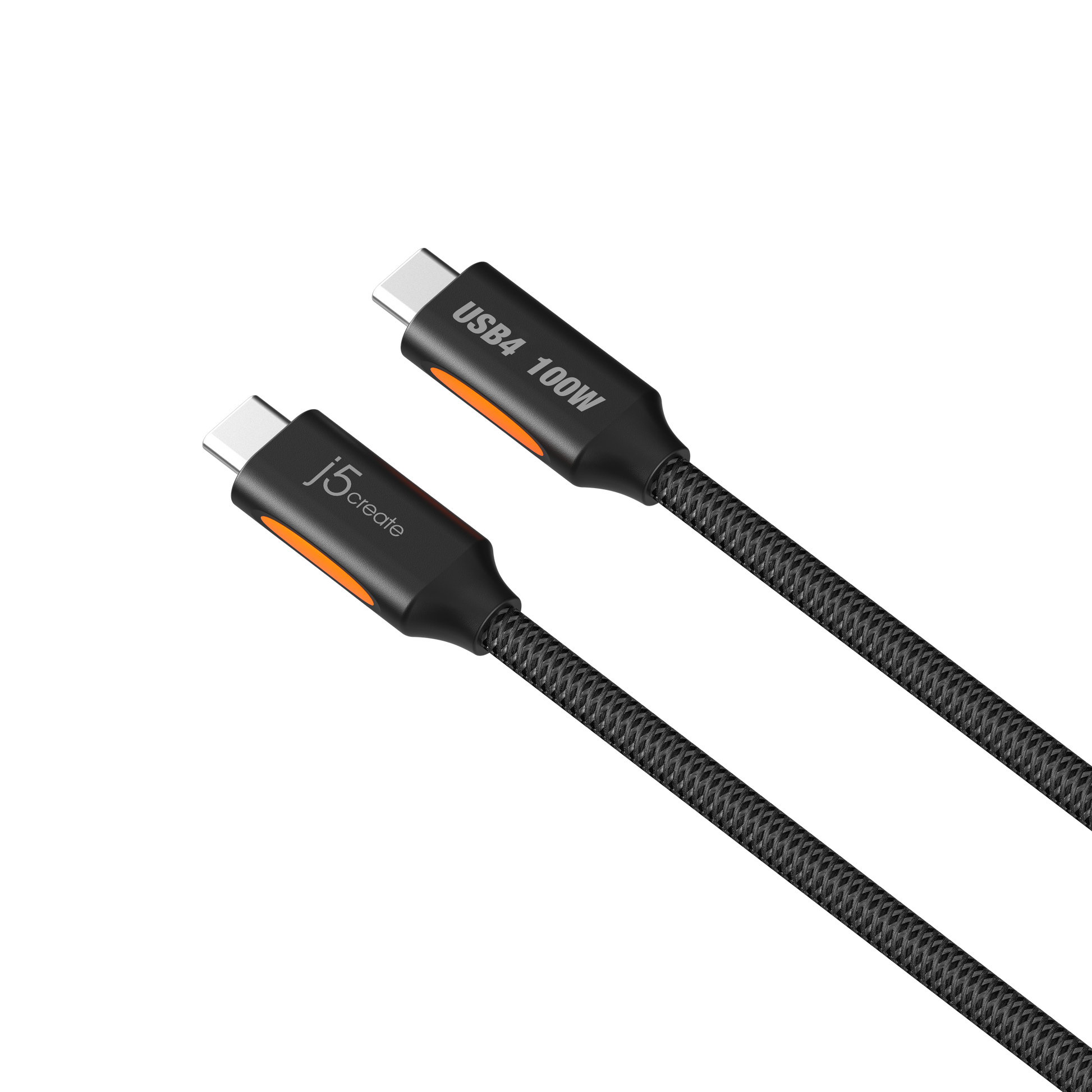 
j5create USB4® 40Gbps Full-Featured USB-C® Coaxial Cable (JUCX27L12)
