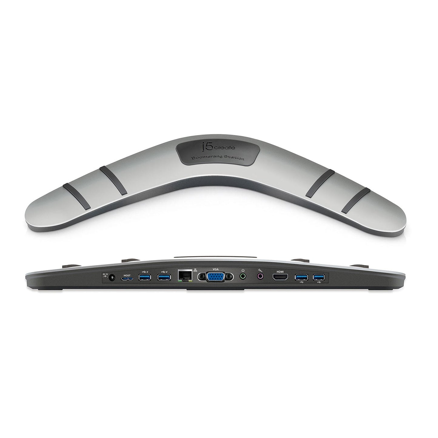 
j5create Boomerang Station - Universal USB™ 3.0 Docking Station (JUD481)