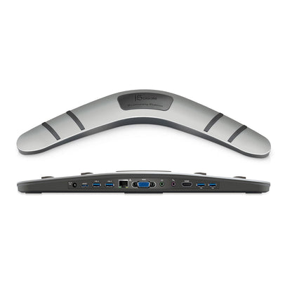 j5create Boomerang Station - Universal USB™ 3.0 Docking Station (JUD481)
