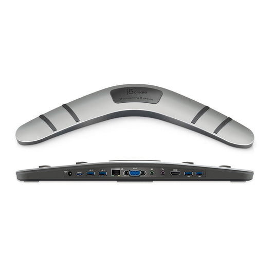 
j5create Boomerang Station - Universal USB™ 3.0 Docking Station (JUD481)