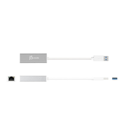 j5create USB™ 3.0 Gigabit Ethernet Adapter (JUE130)