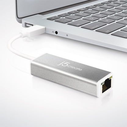 j5create USB™ 3.0 Gigabit Ethernet Adapter (JUE130)