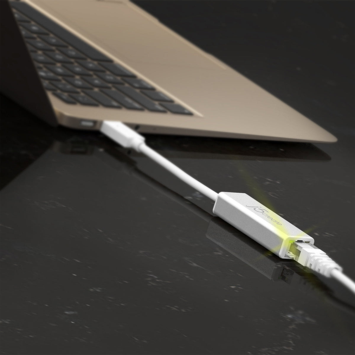 
j5create USB™ 3.0 Gigabit Ethernet Adapter (JUE130)