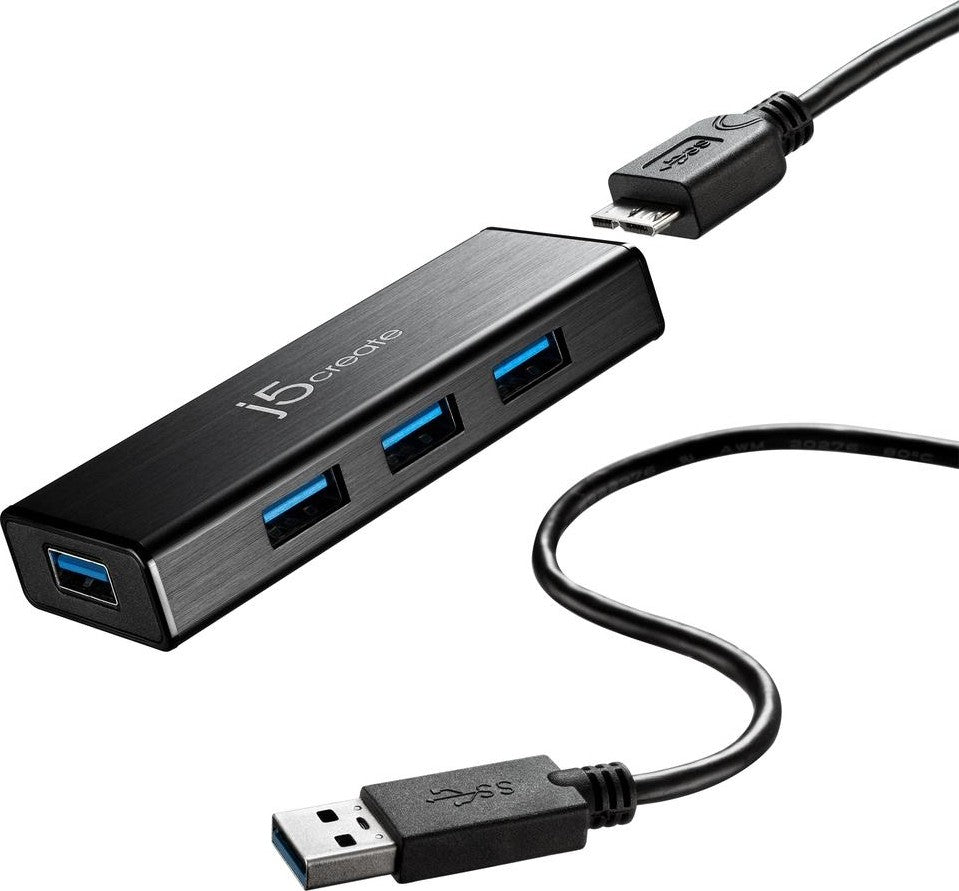 
j5create USB™ 3.0 4-Port Mini Hub (JUH344)