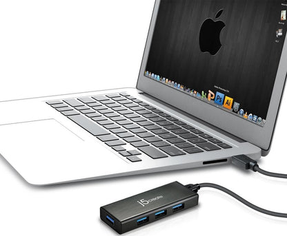 j5create USB™ 3.0 4-Port Mini Hub (JUH344)