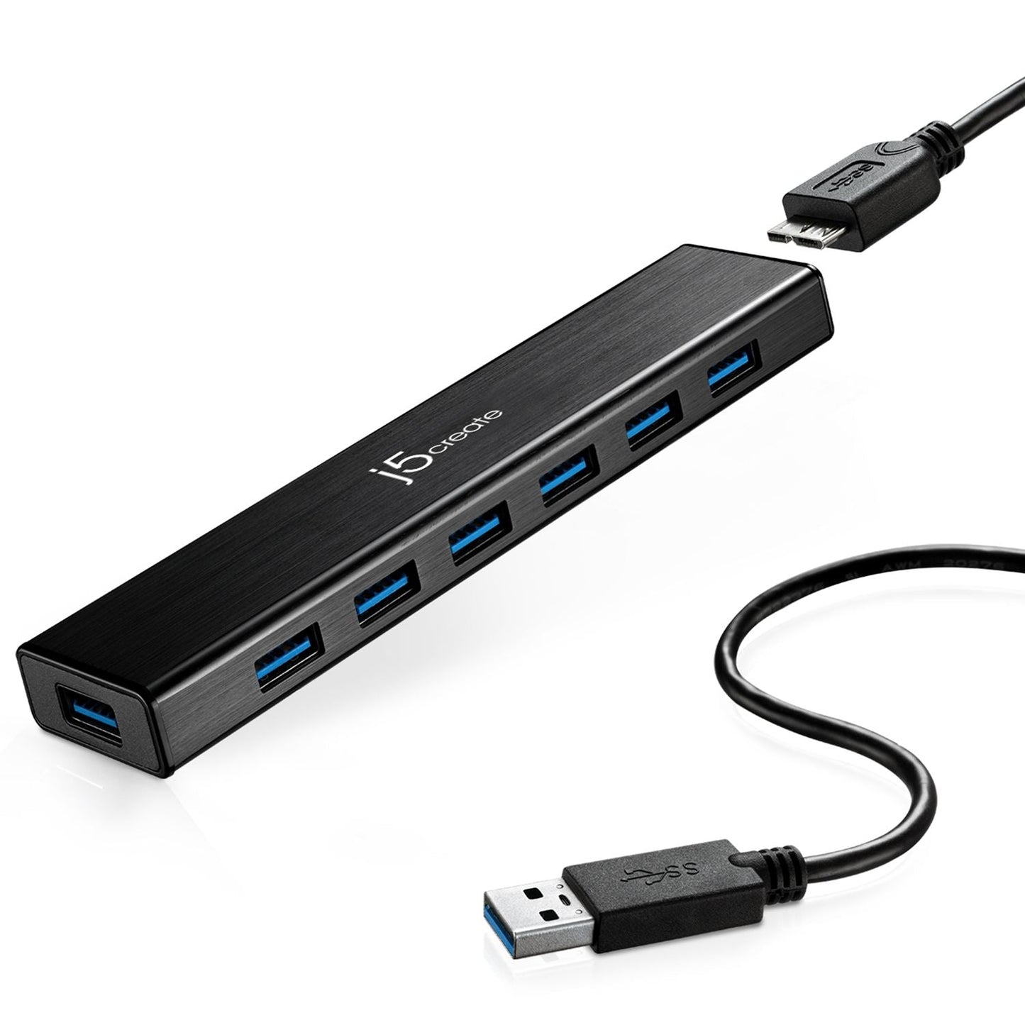 
j5create USB™ 3.0 7-Port HUB (JUH377NP)