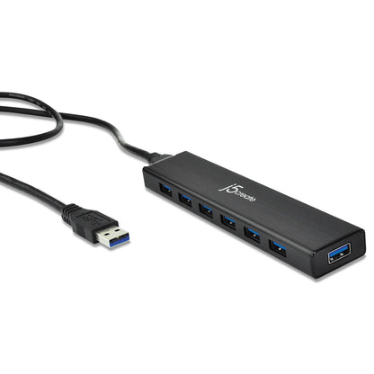 j5create USB™ 3.0 7-Port HUB (JUH377NP)