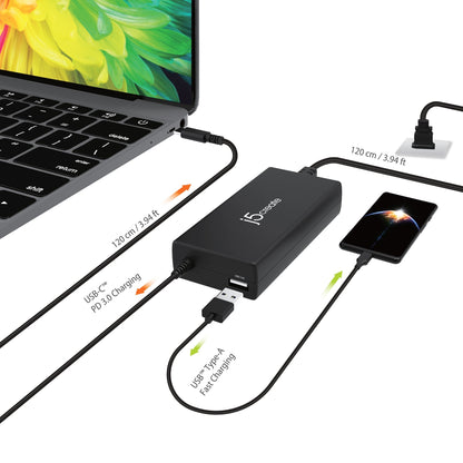 j5create 100W PD USB-C™ Super Charger (JUP2290)