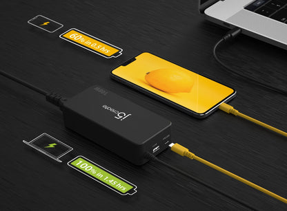 j5create 108W PD USB-C® Super Charger (JUP34108)