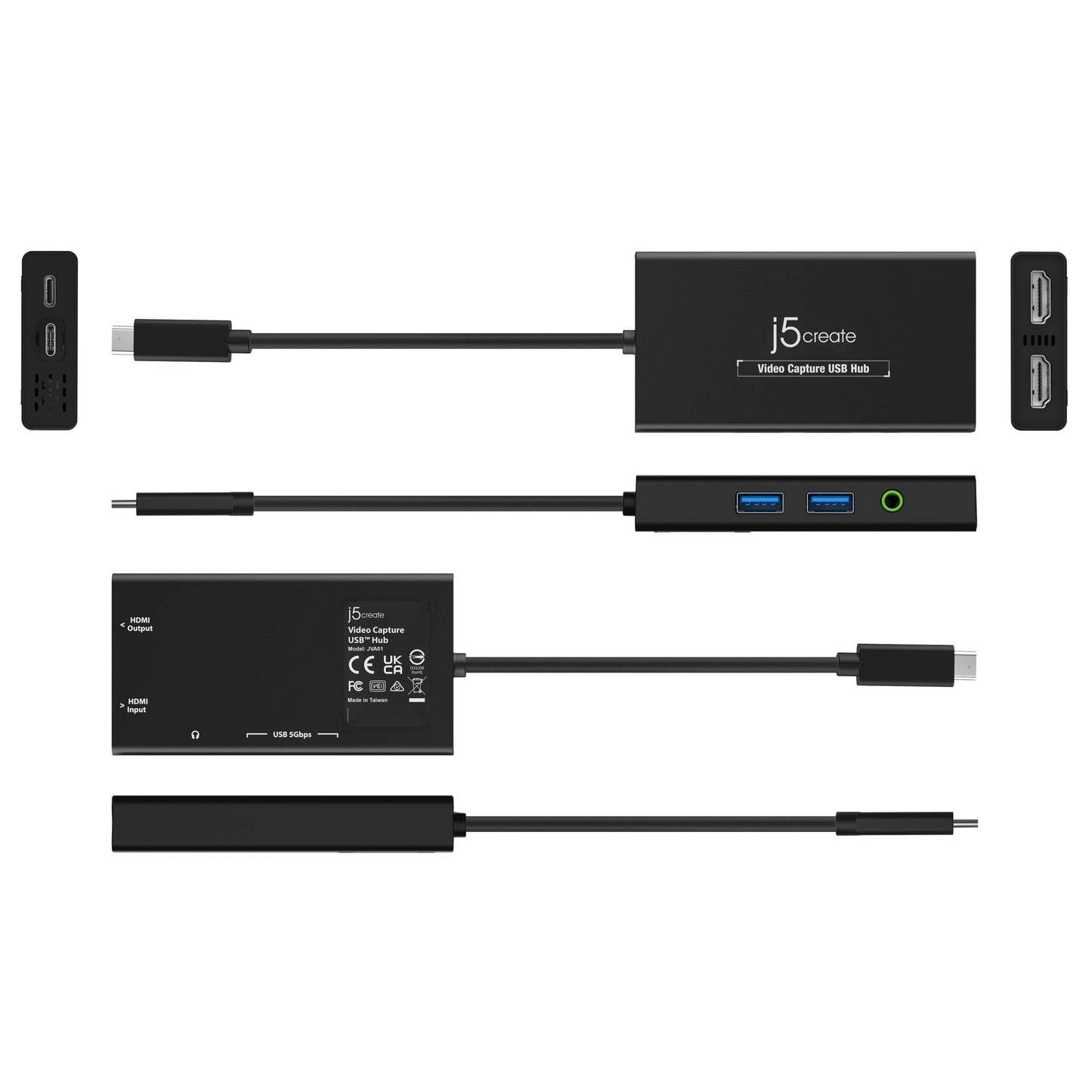 
j5create Video Capture USB™ Hub (JVA01)