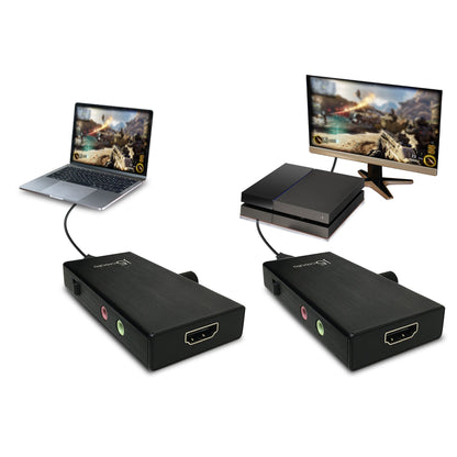j5create Live Capture Adapter HDMI™ to USB-C™ with Power Delivery (JVA02)