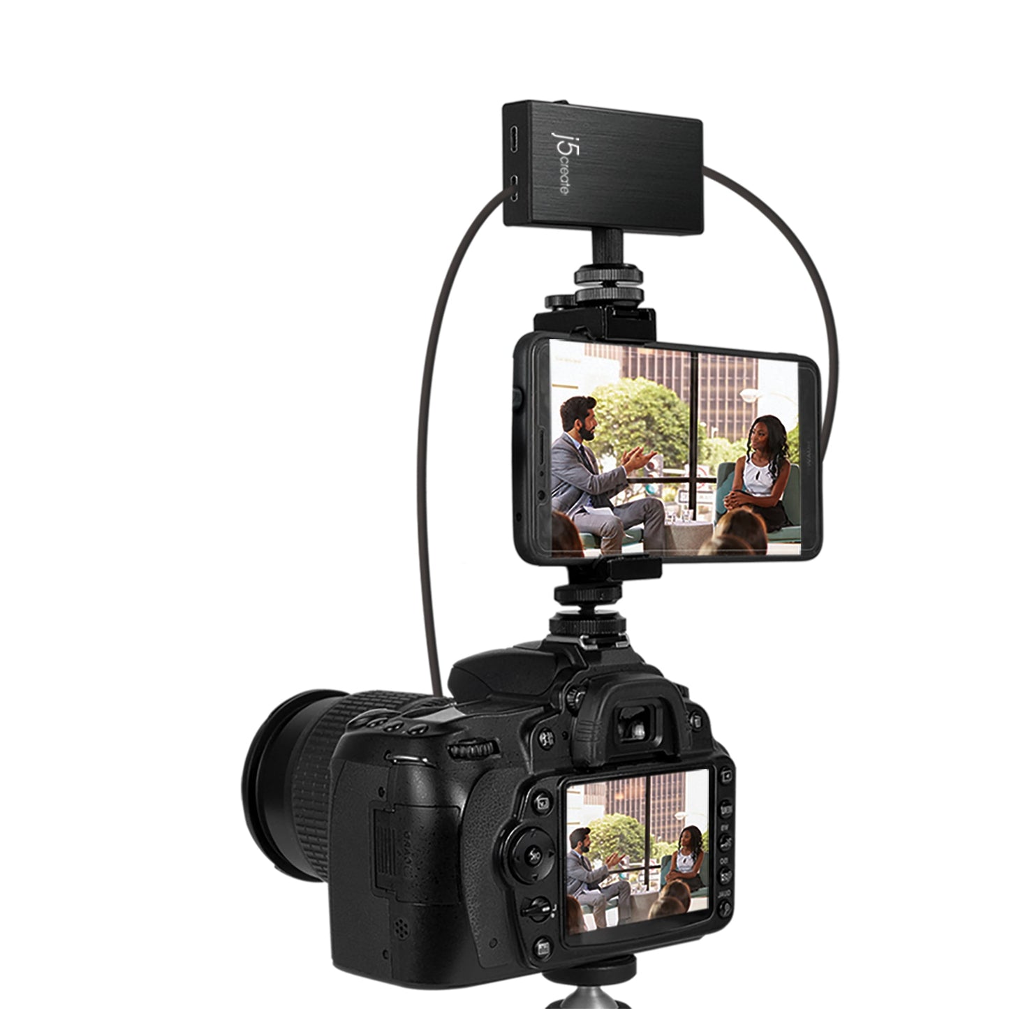 
j5create Live Capture Adapter HDMI™ to USB-C™ with Power Delivery (JVA02)
