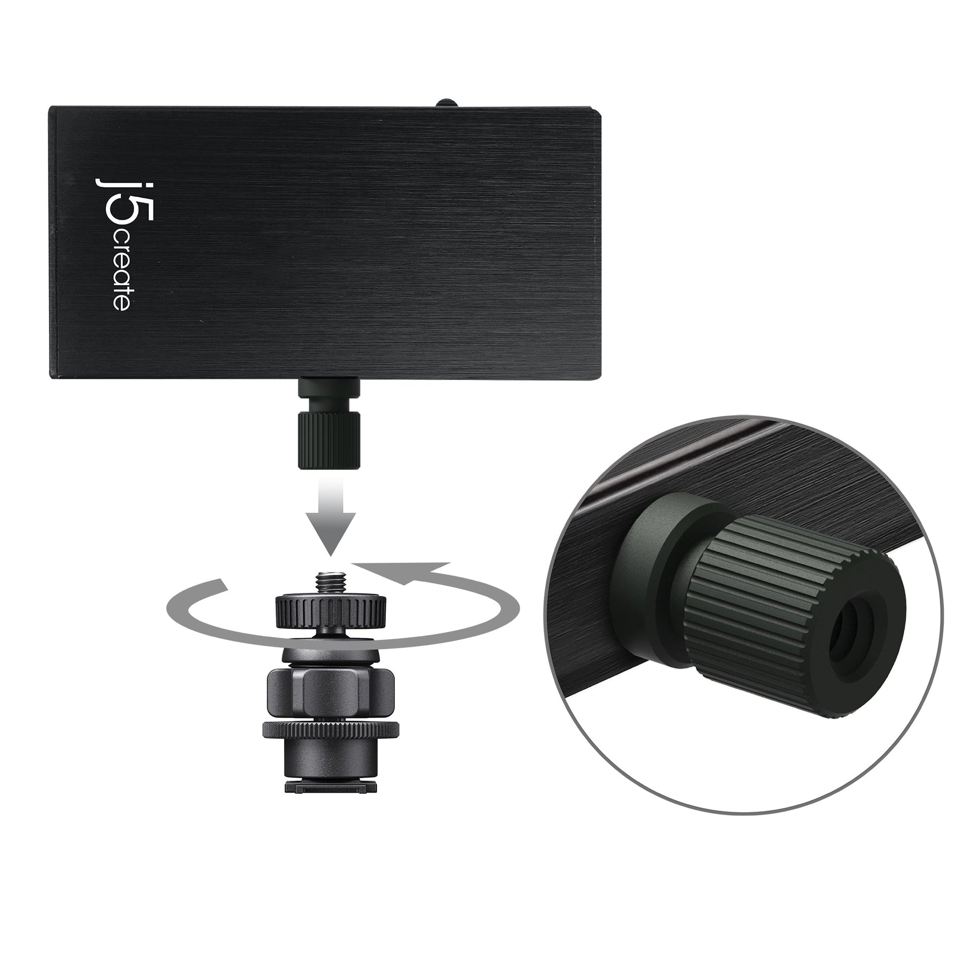 
j5create Live Capture Adapter HDMI™ to USB-C™ with Power Delivery (JVA02)