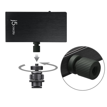 j5create Live Capture Adapter HDMI™ to USB-C™ with Power Delivery (JVA02)