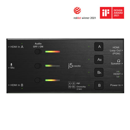 j5create Dual HDMI™ Video Capture (JVA06)