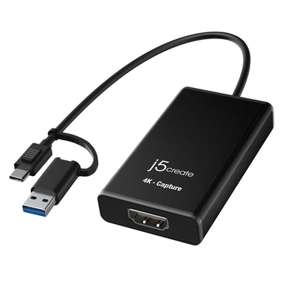 j5create 4K HDMI™ Capture Adapter (JVA11)