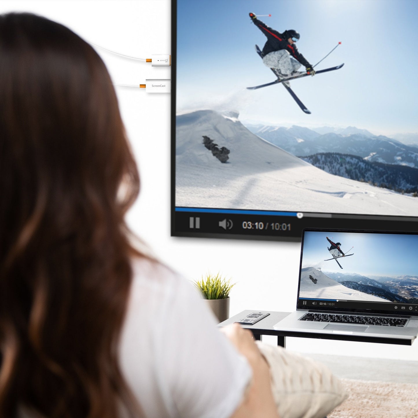 
j5create ScreenCast Wireless Display Adapter (JVAW56)