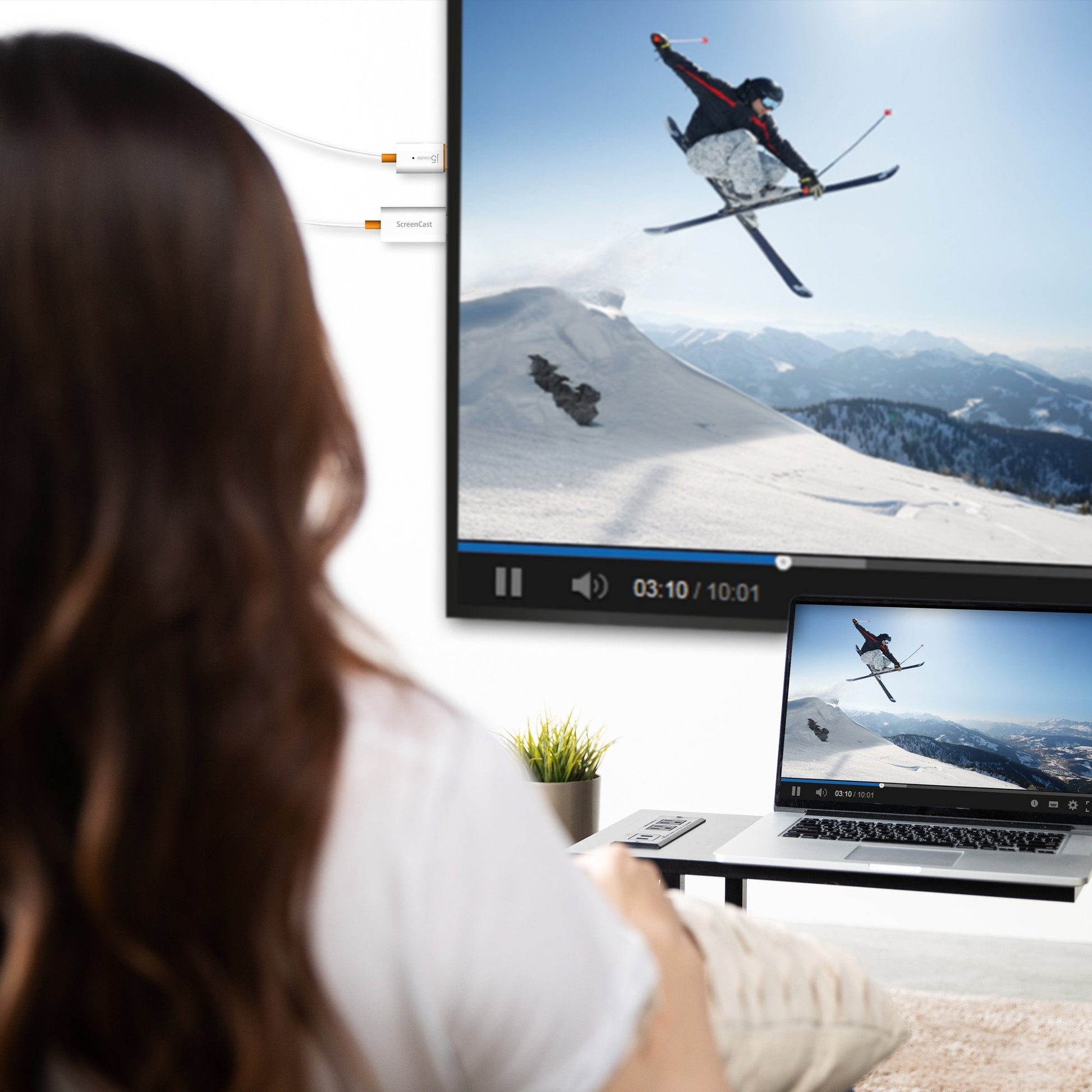 
j5create ScreenCast Wireless Display Adapter (JVAW56)