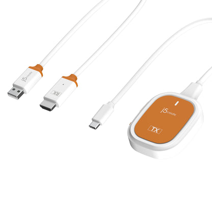 j5create ScreenCast FHD USB-C® Wireless Display Extender (JVAW61)