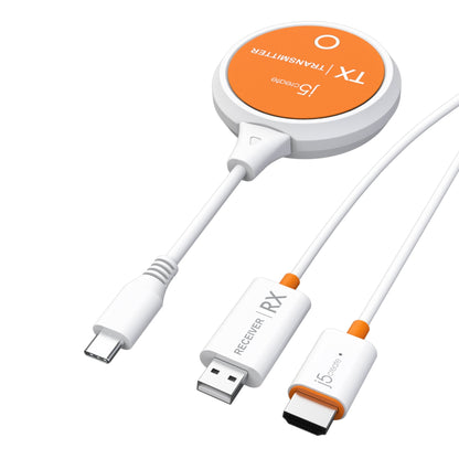 j5create ScreenCast USB-C® Wireless Display HDMI™ Extender (JVAW62)