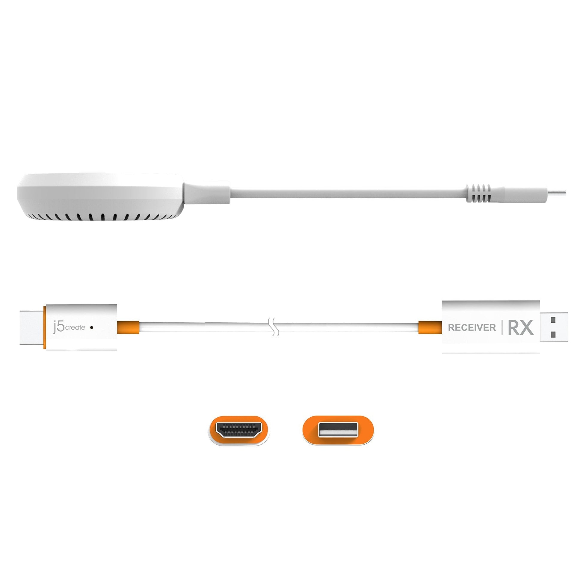
j5create ScreenCast USB-C® Wireless Display HDMI™ Extender (JVAW62)