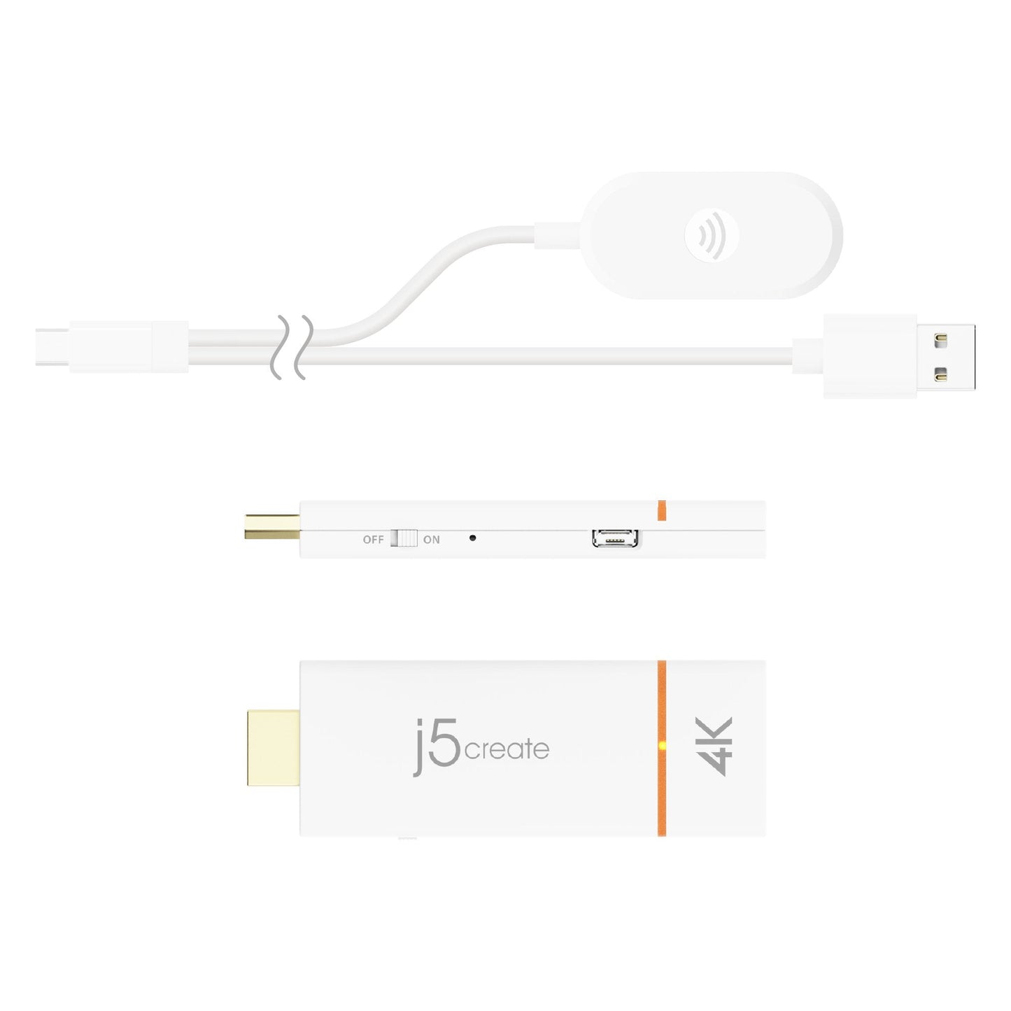 
j5create ScreenCast 4K Wireless Display Adapter (JVAW76)