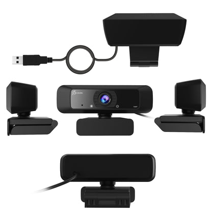 j5create USB™ HD Webcam with 360° Rotation (JVCU100)