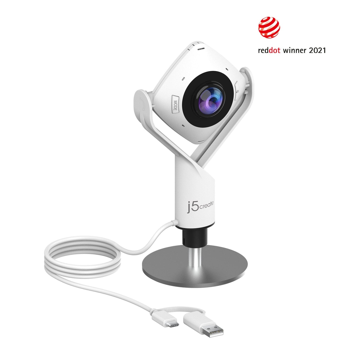 
j5create 360° All Around Webcam (JVCU360)