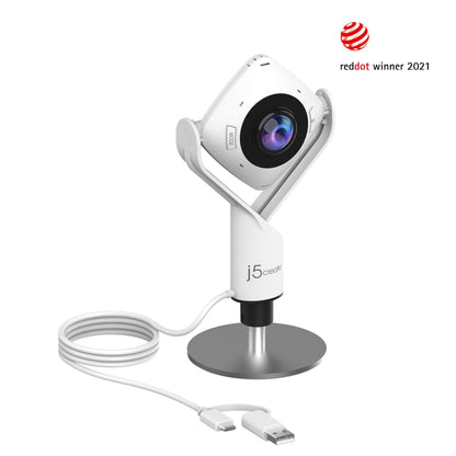 j5create 360° All Around Webcam (JVCU360)