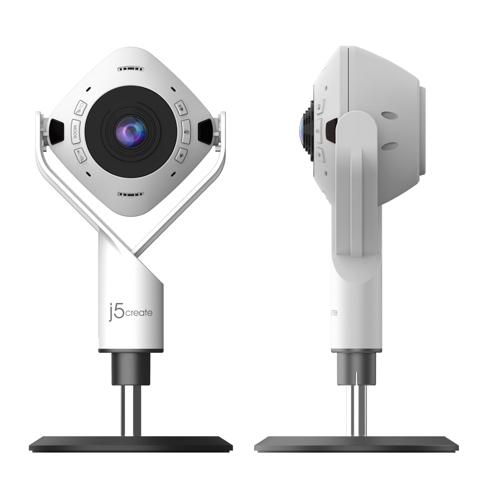 
j5create 360° AI-Powered Webcam with Speakerphone (JVU368)