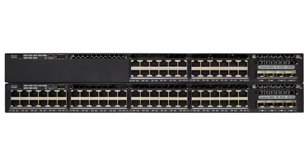 
Cisco WS-C3650-Q4PD 24 port Switch