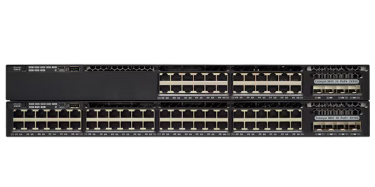 
Cisco WS-C3650-Q4PD 24 port Switch