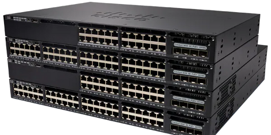 
Cisco WS-C3650-Q4PD 24 port Switch