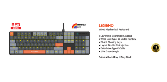 
Hammok Legend Mechanical Keyboard