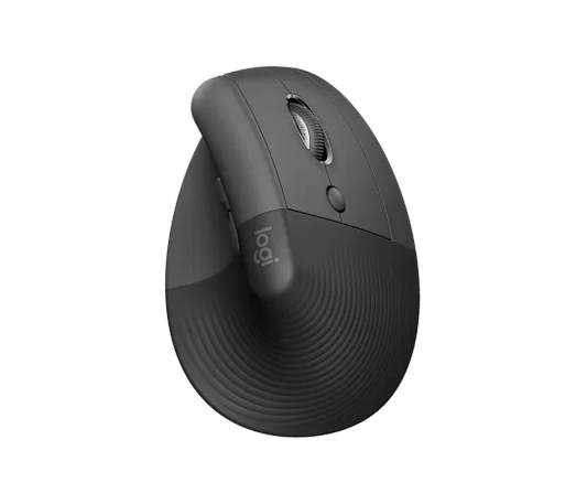 
Logitech Lift Vertical Wireless Mouse (Graphite / Black)