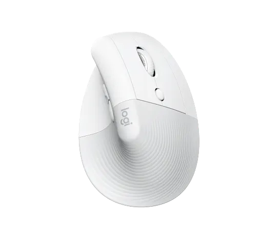 
Logitech Lift Vertical Wireless Mouse (Off White / Pale Grey)