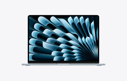 Apple Macbook Air- 15"(M5)(MDVT4HN/A)15 MBA Apple M5 chip with 10-core CPU and 10-core GPU, 16GB, 1TB SSD - Sky Blue