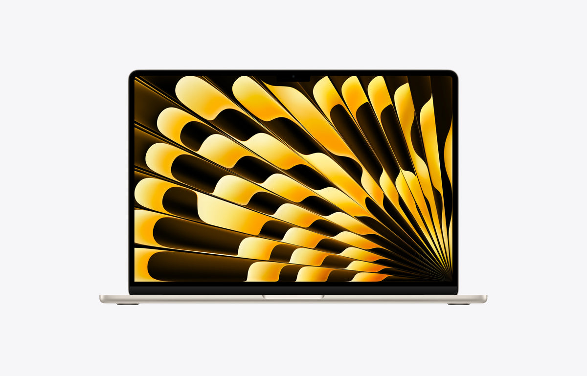 
Apple Macbook Air- 15"(M5)(MDVE4HN/A)15 MBA Apple M5 chip with 10-core CPU and 10-core GPU, 16GB, 1TB SSD - Starlight