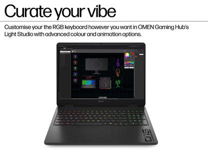 HP OMEN Gaming Laptop 16-am0279TX - Core i9-14900HX, 24GB DDR5 , 1TB SSD, Shadow Black