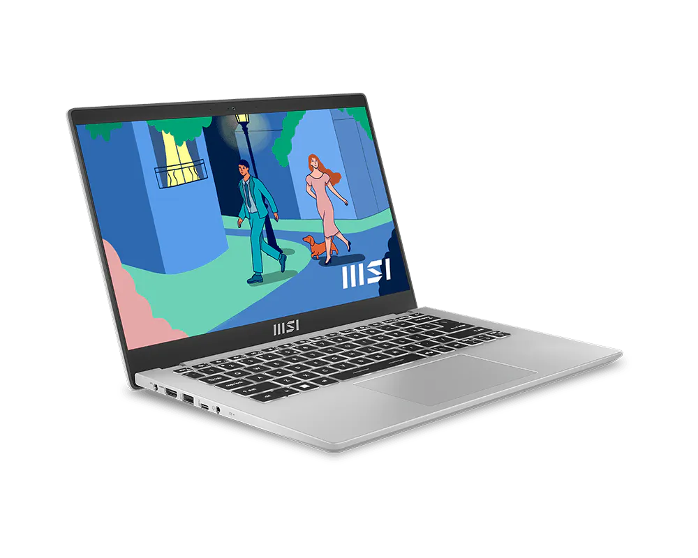 
MSI MODERN 14 C7M-105IN 14" Laptop - AMD Ryzen 5-7430U, 8GB RAM, 512GB SSD, Windows 11 Home | 9S7-14JK11-105