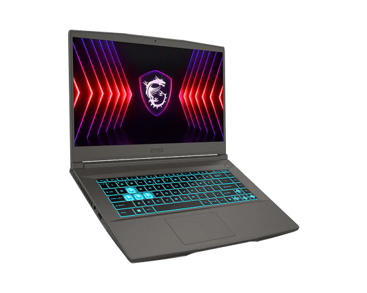 
MSI THIN A15 B7UC-102IN 15.6" Gaming Laptop - AMD Ryzen 5-7535HS, 16GB RAM, 512GB SSD, RTX 3050, Windows 11 Home | 9S7-16RK11-102