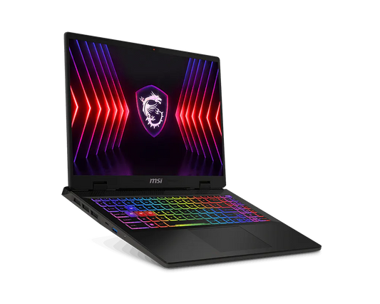 
MSI Sword 16HX B14VEKG-210IN 16" Gaming Laptop - Intel Core i7 14700HX, 16GB RAM, 1TB SSD, RTX 4050, Windows 11 Home | 9S7-15P214-210