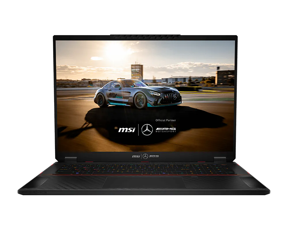 
MSI Stealth18 Mercedes-AMG Motorsport A1VHG-078IN 18" Gaming Laptop - Intel Core Ultra 9-185H, 64GB RAM, 2TB SSD, RTX 4080, Windows 11 Home | 9S7-183121-078