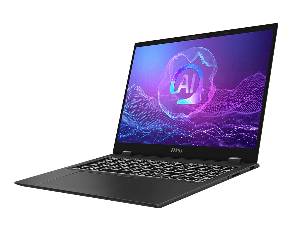 
MSI Prestige 16 AI+ Evo B2VMG-Laptop 060IN - Intel Core Ultra 7-258V, 32GB RAM, 1TB SSD, Windows 11 Home | 9S7-15A331-060