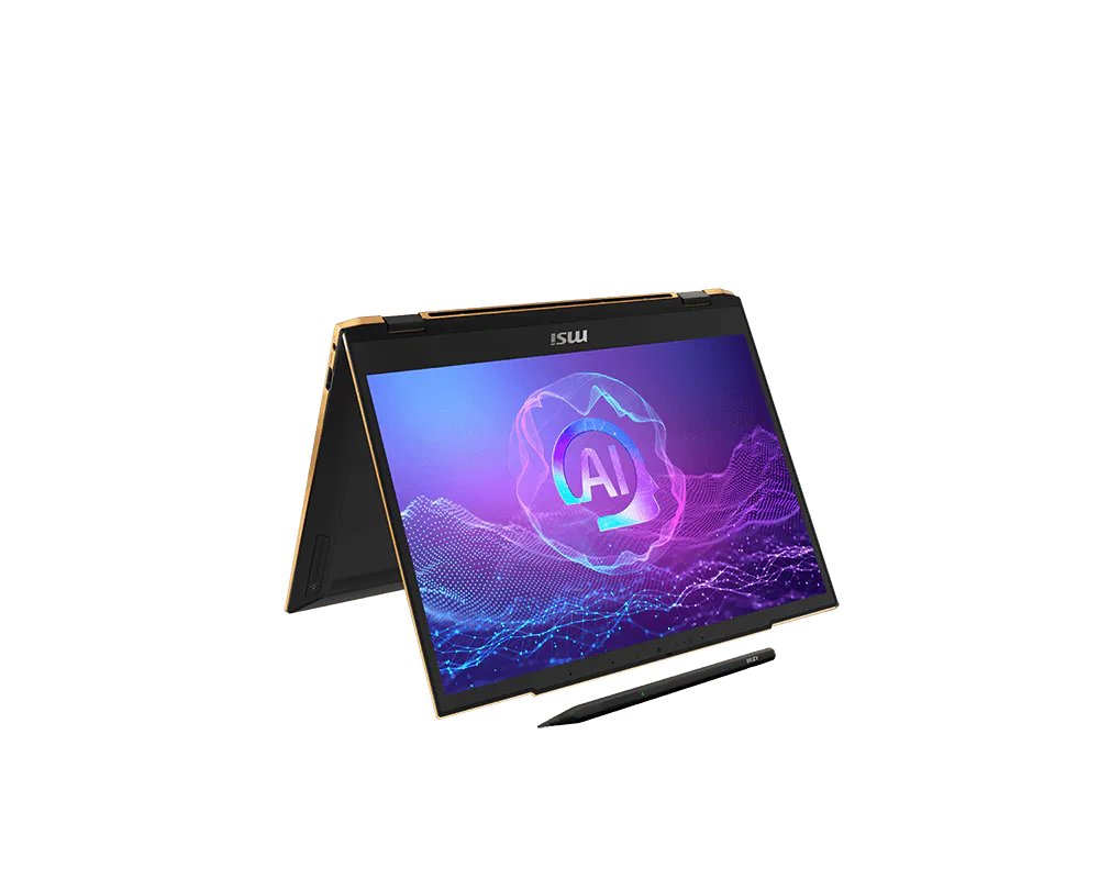 
MSI Summit 13 AI Evo A2HMTG-072IN 13.3" Laptop - Intel Core Ultra 7-255H, 32GB RAM, 1TB SSD, Windows 11 Pro | 9S7-13P411-072