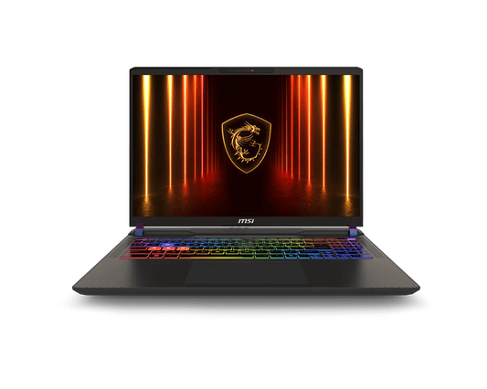 
MSI Vector 16 HX AI A2XWHG-443IN 16" Gaming Laptop - Intel Core Ultra 7-255HX, 16GB RAM, 1TB SSD, RTX 5070 Ti, Windows 11 Home | 9S7-15M352-443