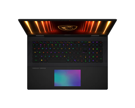 
MSI Titan 18 HX AI A2XWJG-486IN 18" Gaming Laptop - Intel Core Ultra 9-285HX, 64GB RAM, 4TB SSD, RTX 5090, Windows 11 Home | 9S7-182421-486