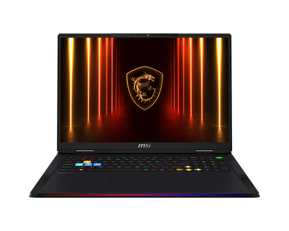 MSI Raider 18 HX AI A2XWJG-253IN 18" Gaming Laptop - Intel Core Ultra 9-285HX, 64GB RAM, 4TB SSD, RTX 5090, Windows 11 Home | 9S7-182462-253