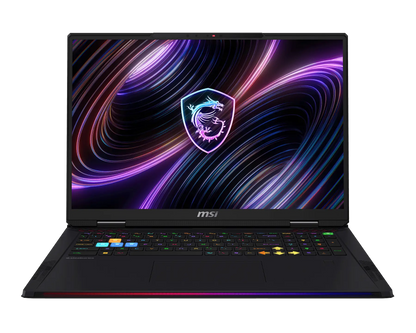 MSI RAIDER 18 MAX HX A2WJ-1068IN 18" Gaming Laptop - Intel Core Ultra 9-290HX Plus, 64GB RAM, 2TB SSD, RTX 5090, Windows 11 Home | 9S7-182462-1068